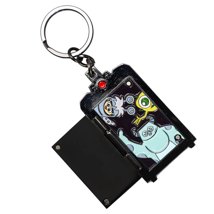 Bioworld Merchandising - Wholesale Keychain - Unisex - Disney Pixar Monsters Inc. Door Locket Keychain1