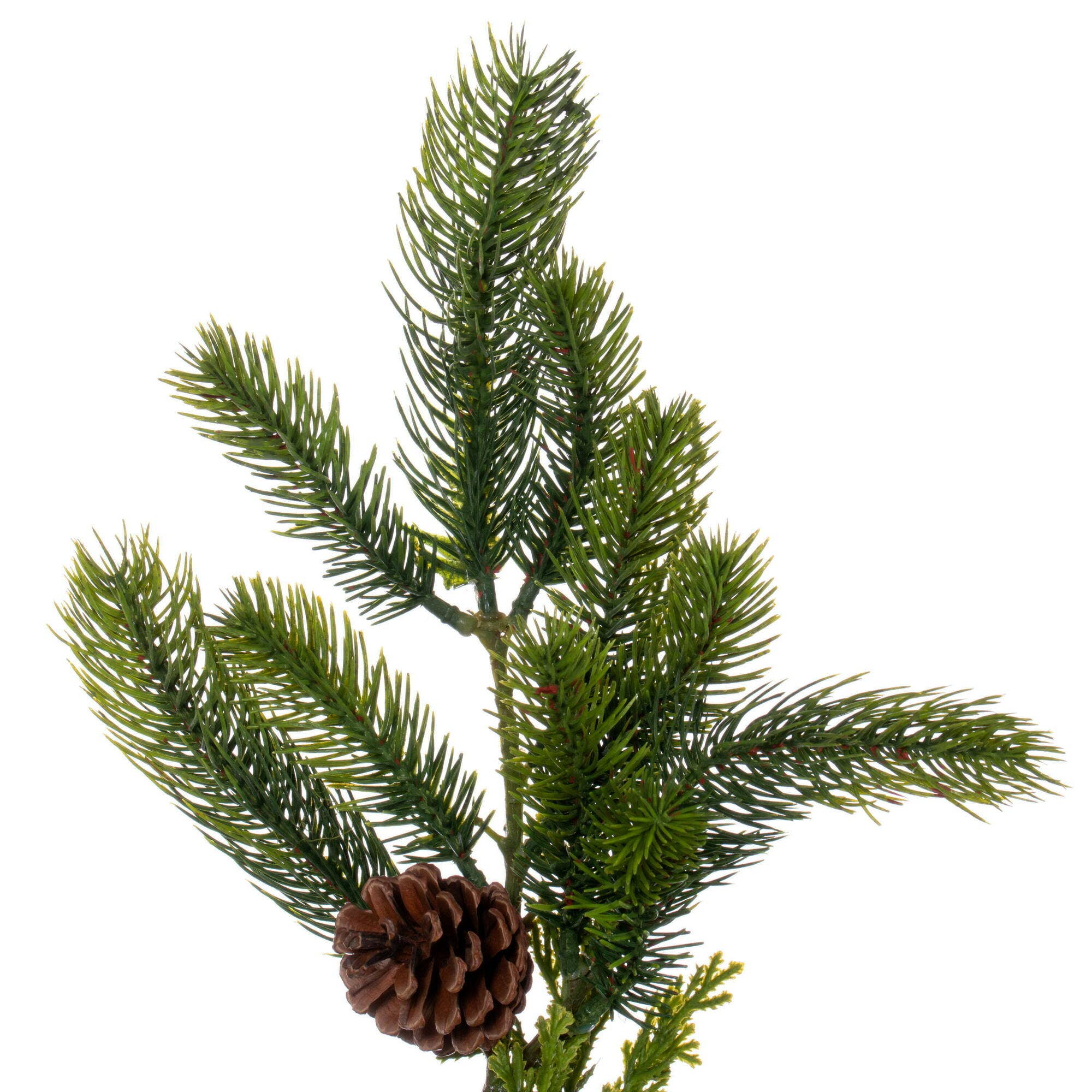 Green Vickerman 28" Holiday Pine Wreath with Cones for wholesale on Faire1