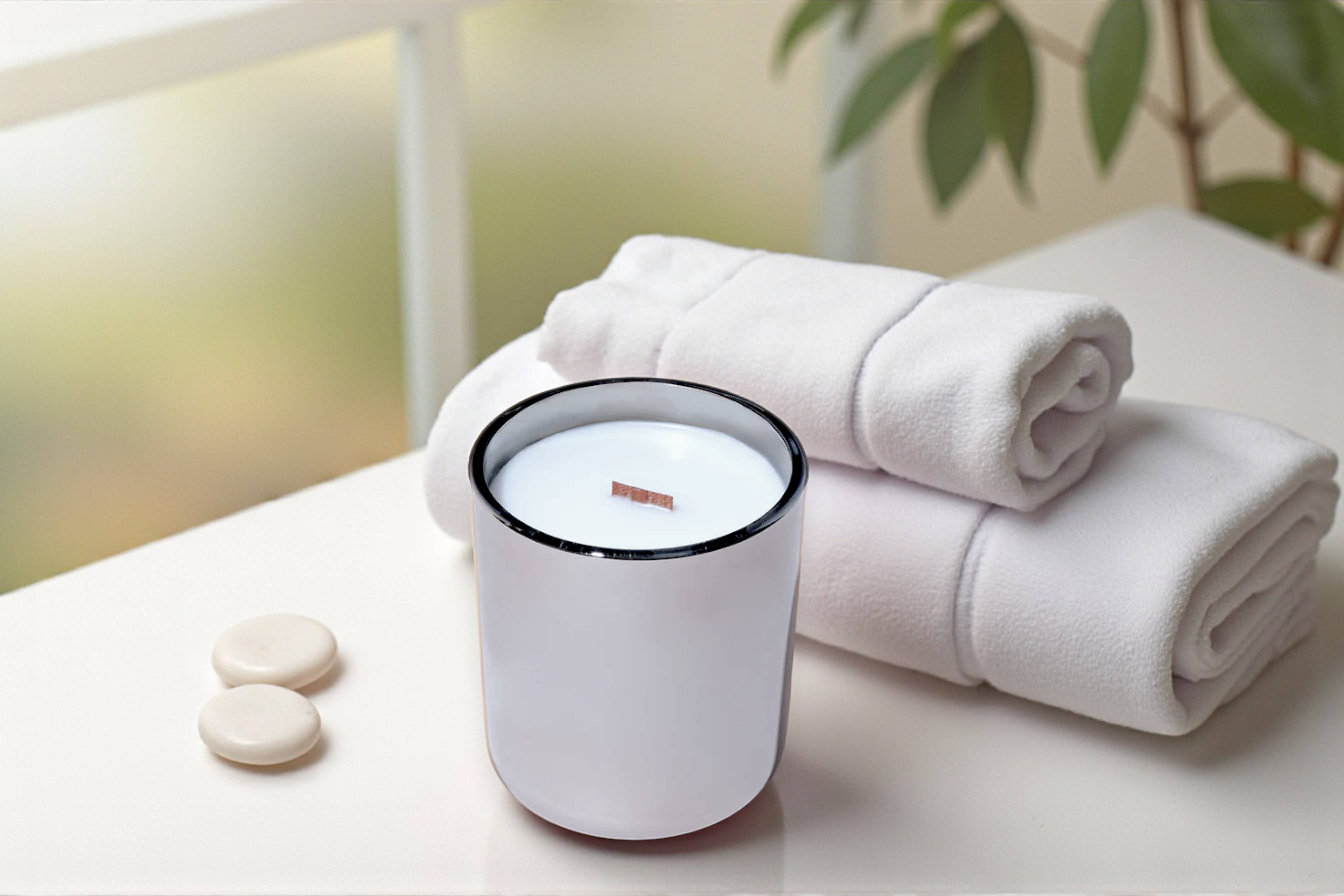 The Diya Co - Wholesale Jar/Filled Candle - 12 oz White Label Holiday Collection | Coconut-Soy Candles 0