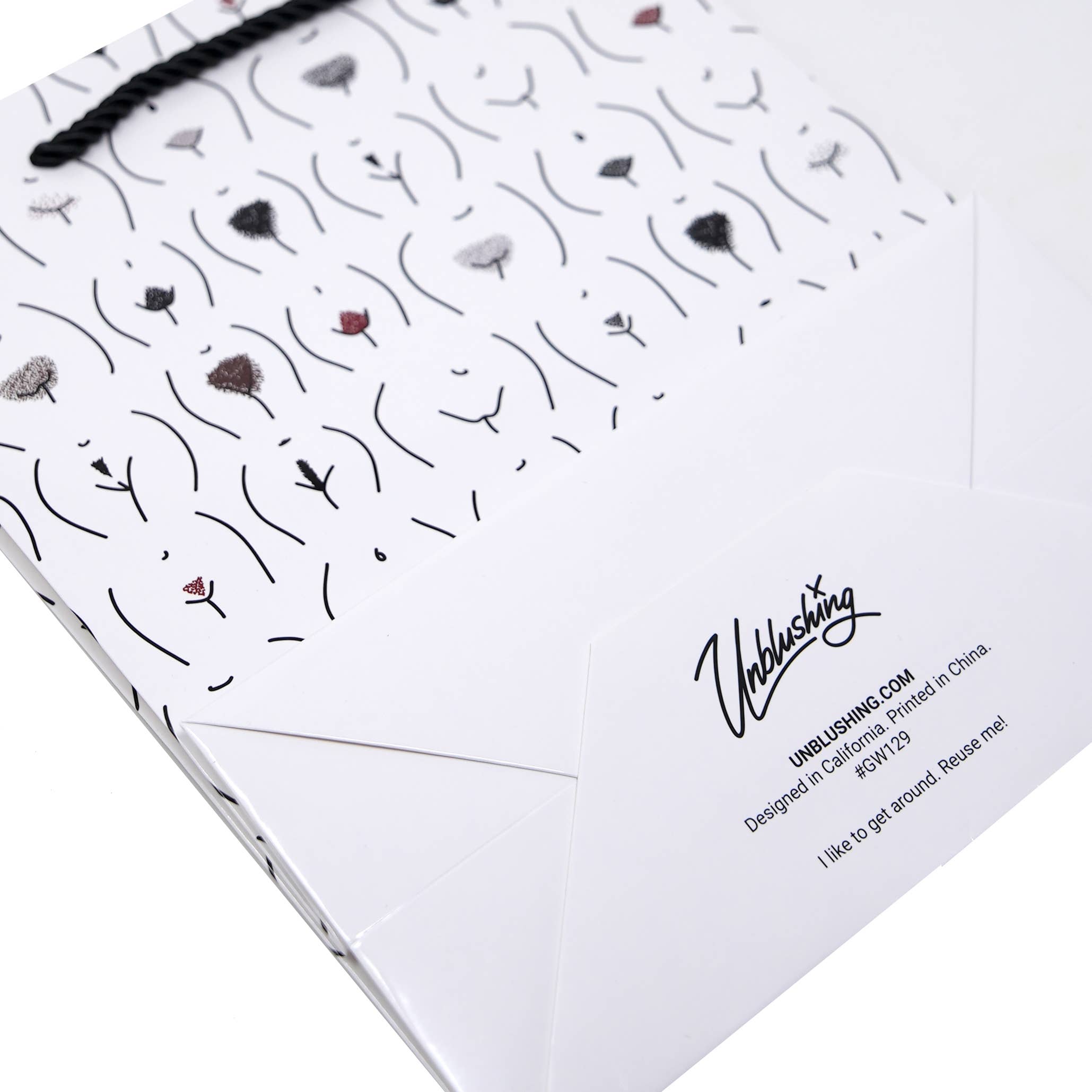 Unblushing – wholesale Presentpåse – Sexig Pubisk Presentpåse - Estetiker Spa Skönhetssalong Gåva3