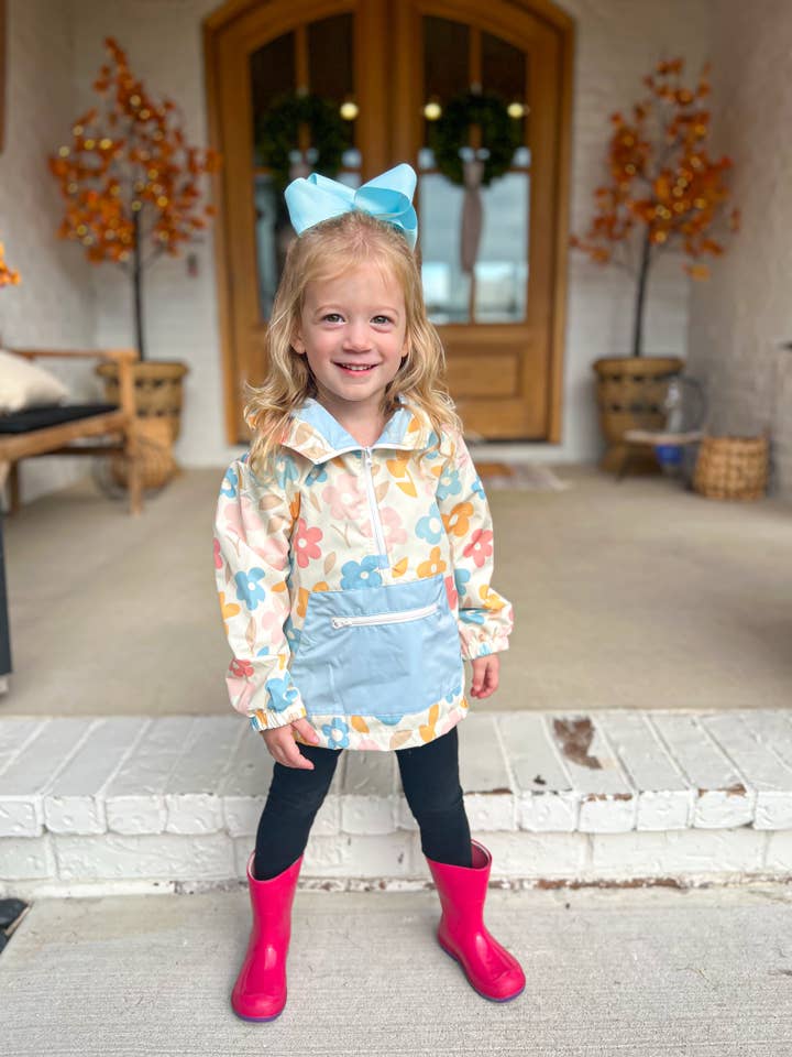 Southern Refinery - Wholesale Raincoat - Kids - Floral Rain Jacket / windbreaker / waterproof / girls jacket2