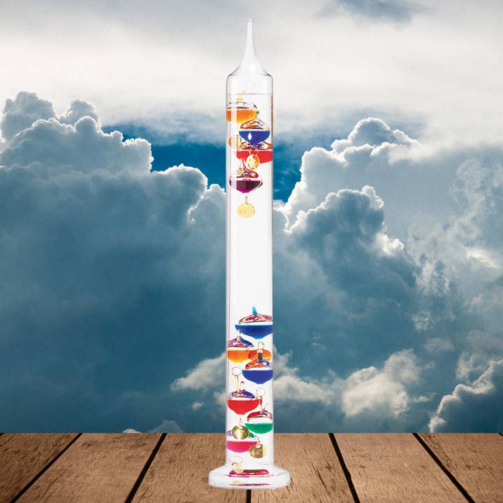Heebie Jeebies - Wholesale Thermometer - Galileo Thermometer Large 17" Classic Weather Tool