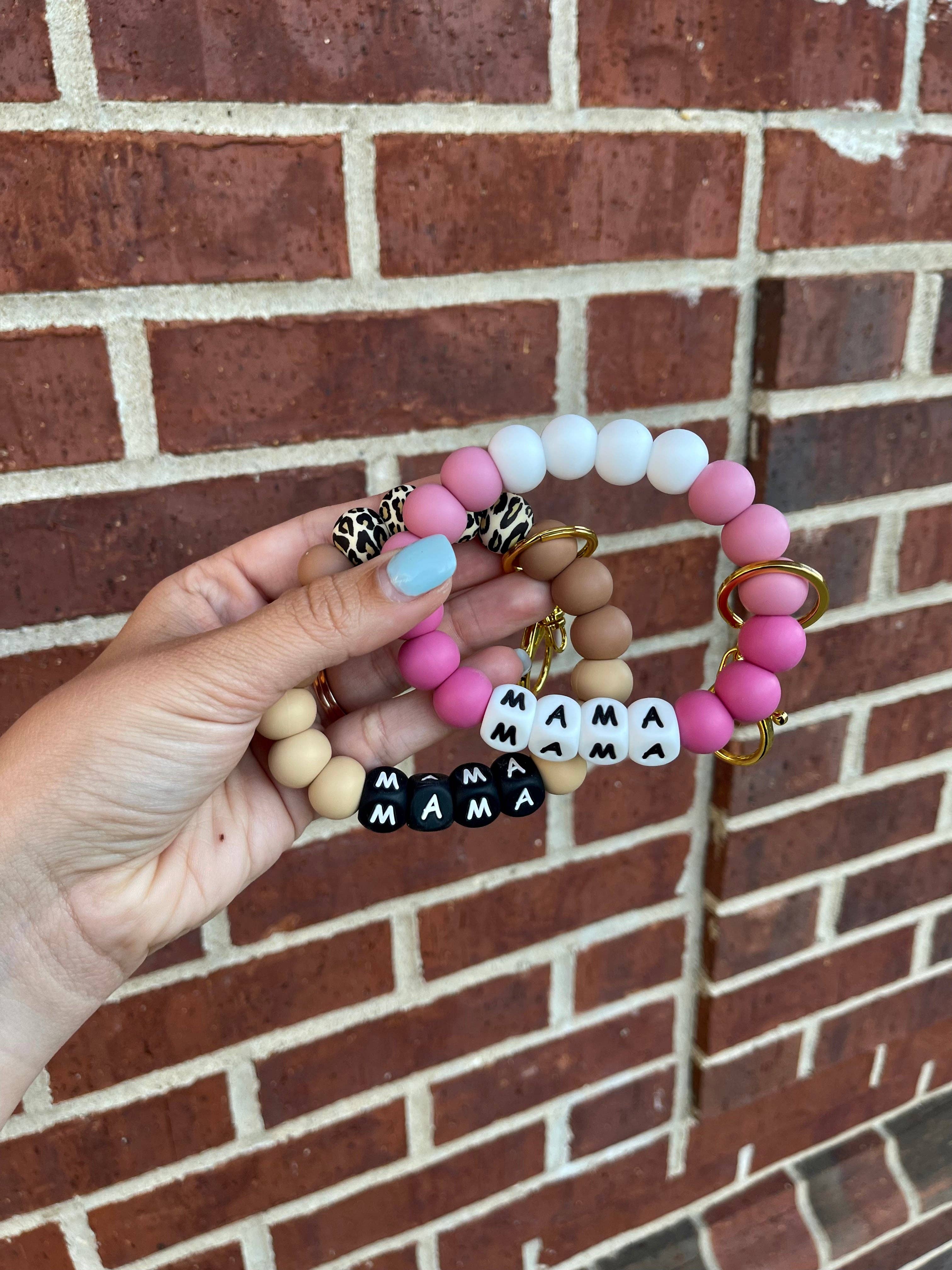 Ridge & Co Teething Shop LLC – wholesale Nyckelringar - Dam – MAMA Wristlet nyckelring1