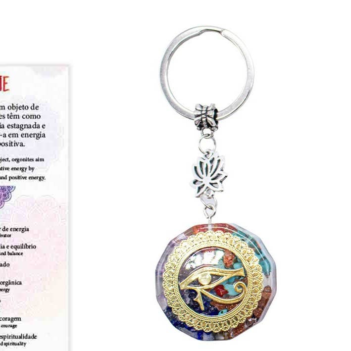 Keychain Organite 3, 5x10cm (6 pcs) #71 for wholesale by Esoterica Arte