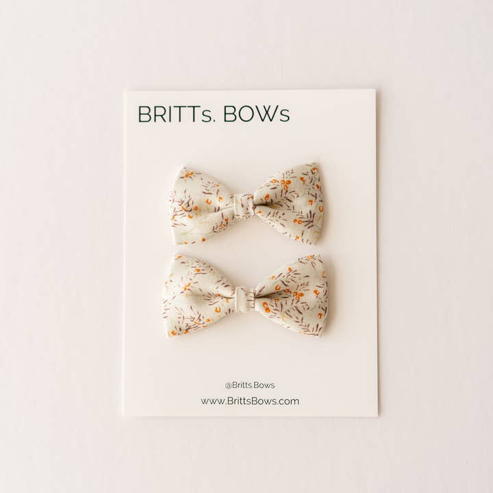 BRITTs. BOWs - Wholesale Hair Bow - Kids - Holiday Pigtail Bow Sets of 2