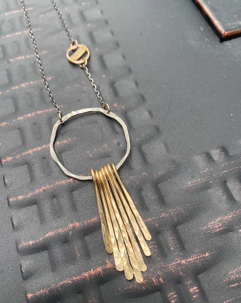 Laura J Designs - Wholesale Pendant/Charm Necklace - Elektra Bars Necklace6