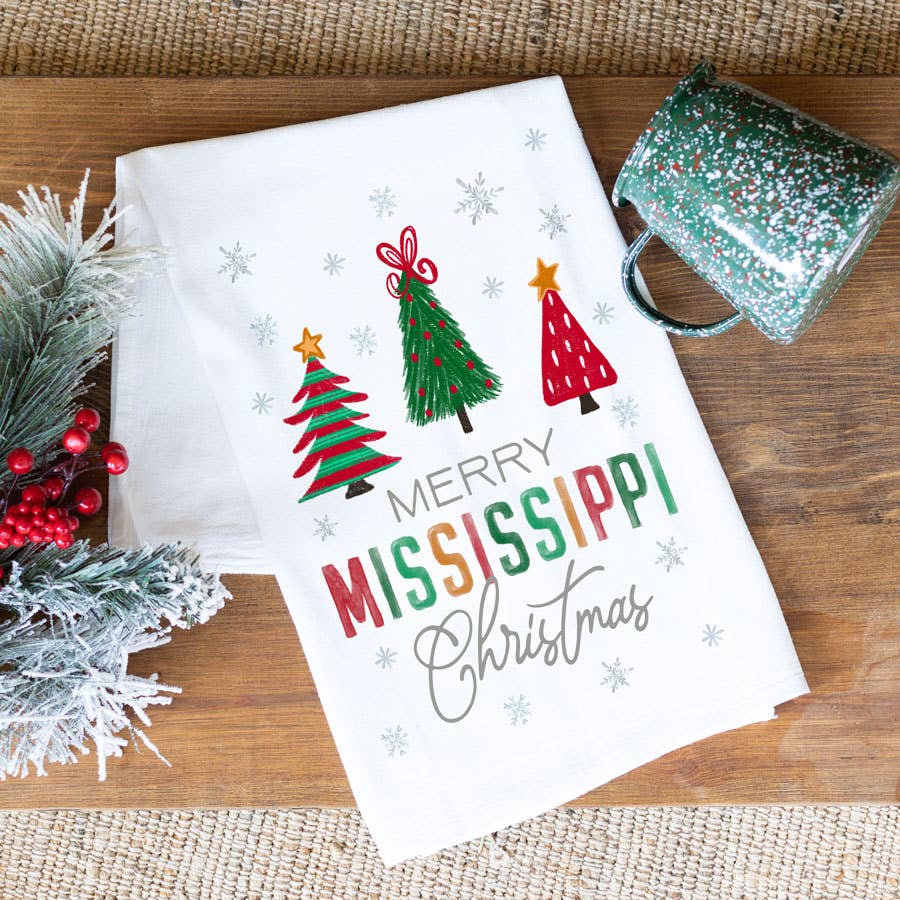 Clairmont & Co - Wholesale Tea Towel - State Products, Kitchen Towel, Christmas Decor, Custom Towel1