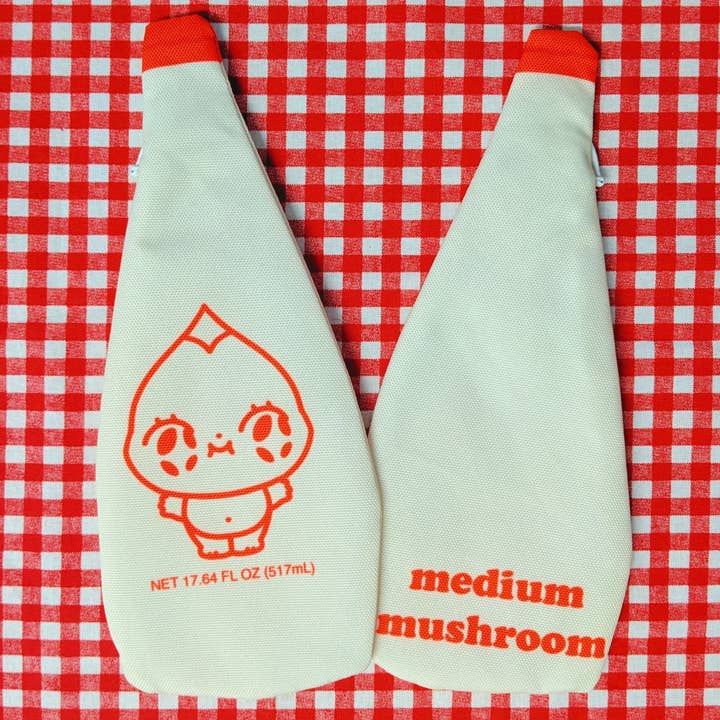 Medium Mushroom - Wholesale Pencil Case/Pouch - kewpie mayo pencil pouch