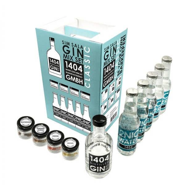 Gin 1404 - Vendita all'ingrosso Gin - Set di miscele per gin Sim Sala Classic