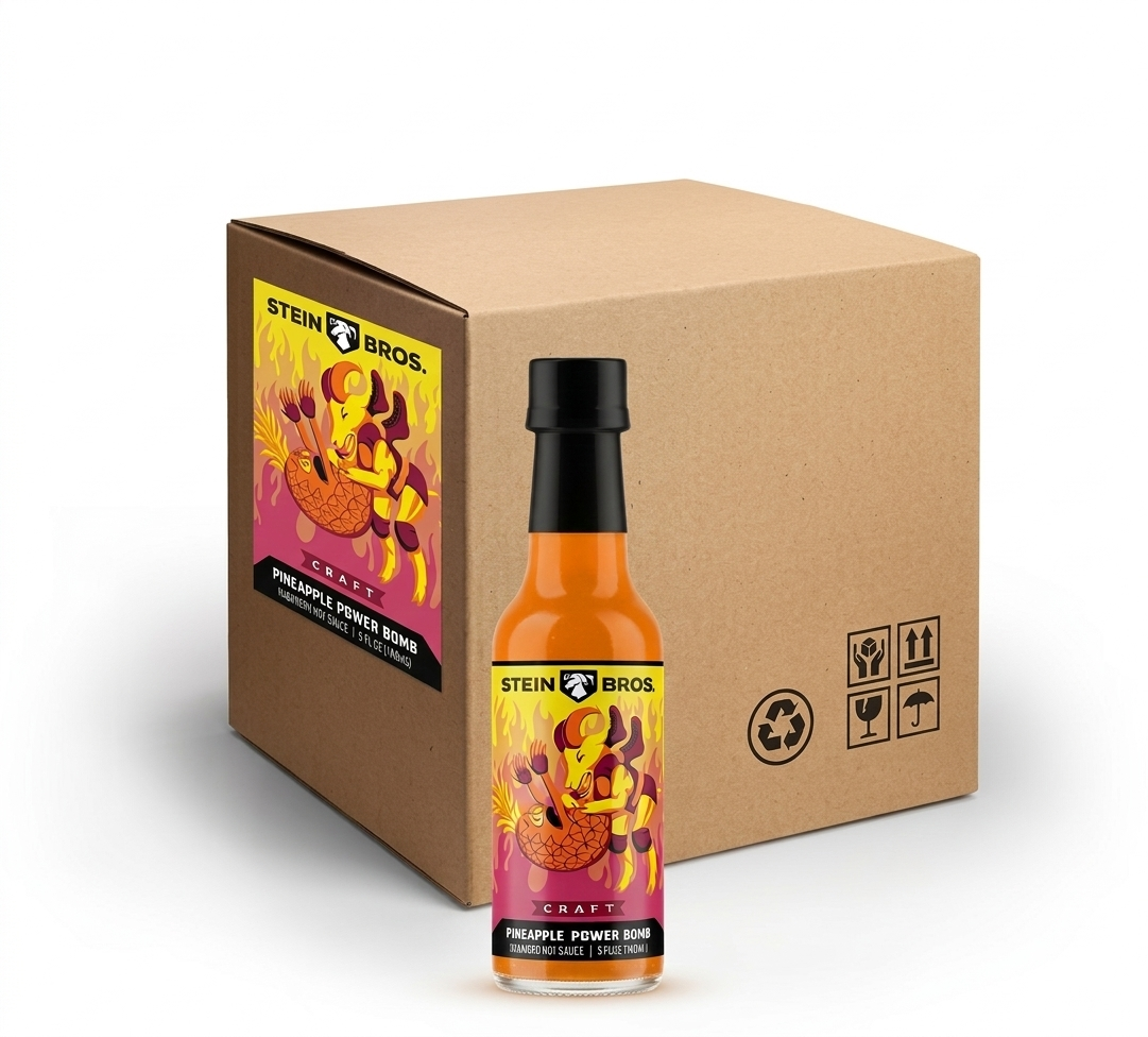 Stein Bros - Wholesale Hot Sauce - Pineapple Power Bomb3