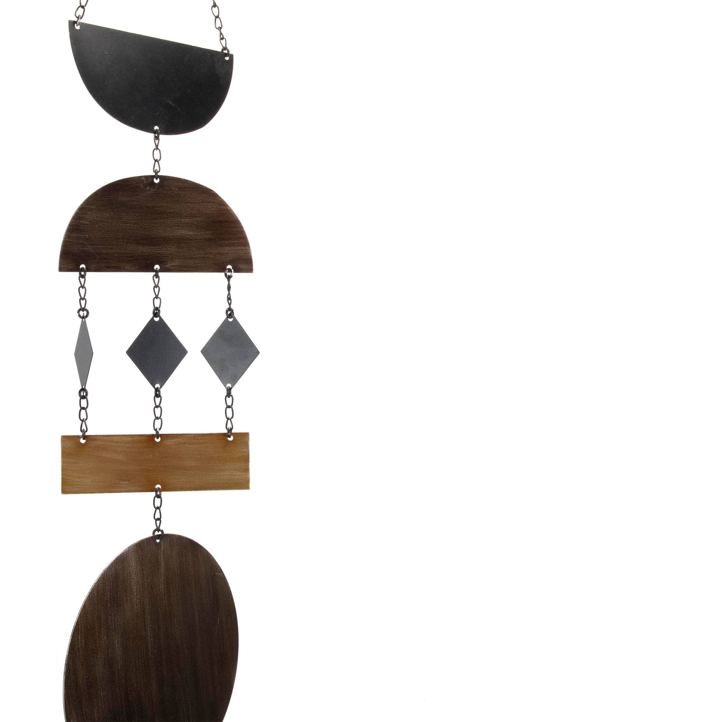 Foreside Home & Garden - Wholesale Wall Accent - Geometric Metal Hanging Wall Decor7