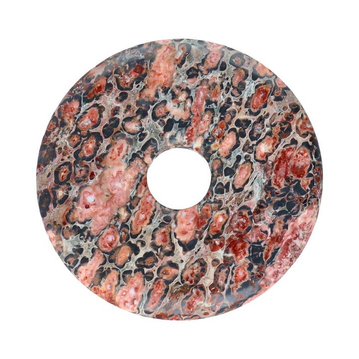 Vives de la Cortada S.L – wholesale Andlig sten/kristall – Stor jaspis leopard munk