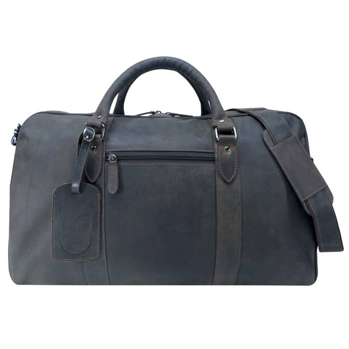 Greenwood - Wholesale Weekender Bag - Unisex - Jacob Weekender Men's Leather Travel Bag Women's Duffle Bag Large10