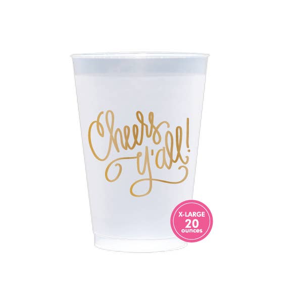Natalie Chang - Wholesale Disposable Cup - Cheers Y'all | Cups & Napkins (ALL)4
