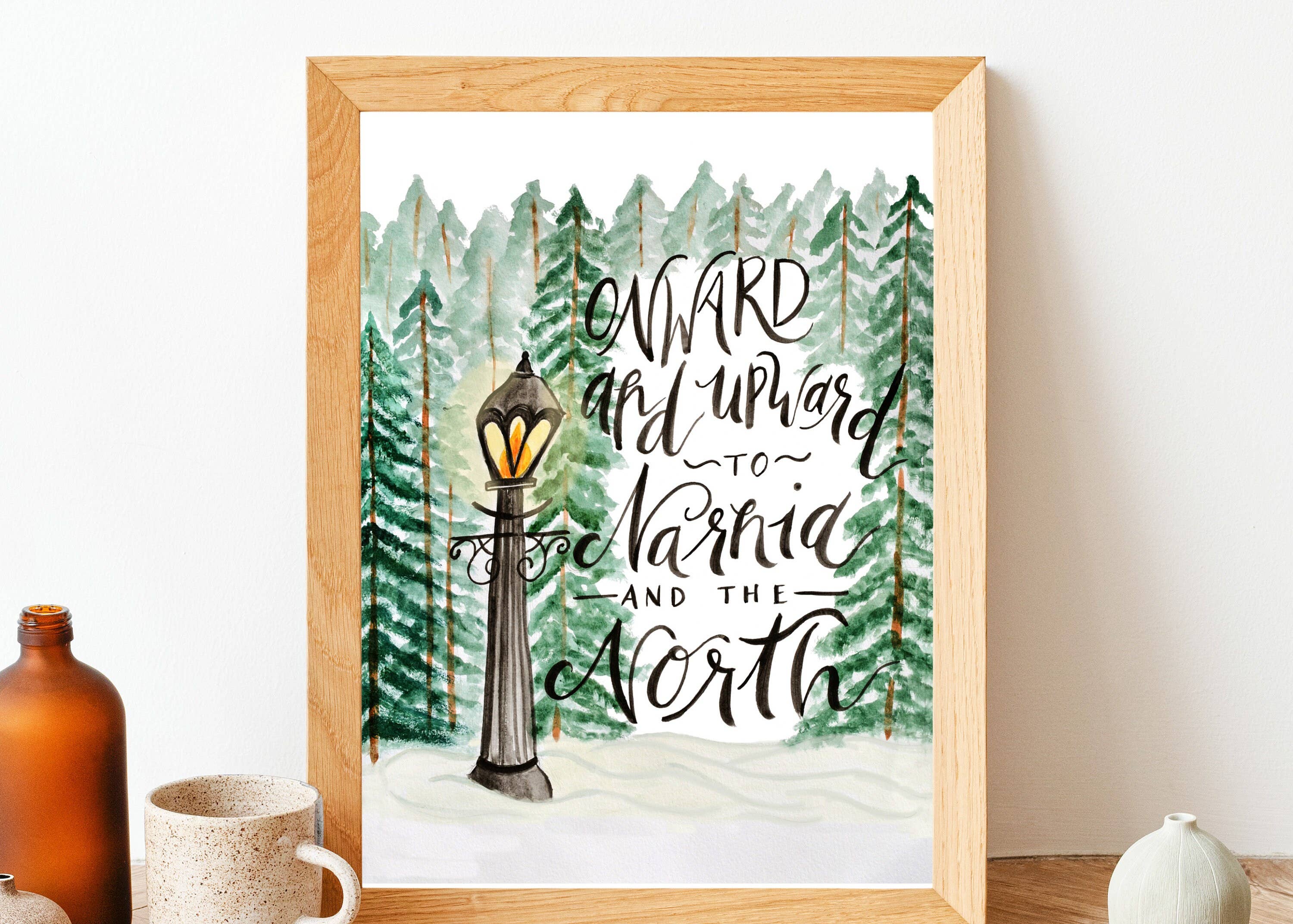 Fox and Wild - Wholesale Art Print - Narnia Forest Wall Art / Onward and Upward2