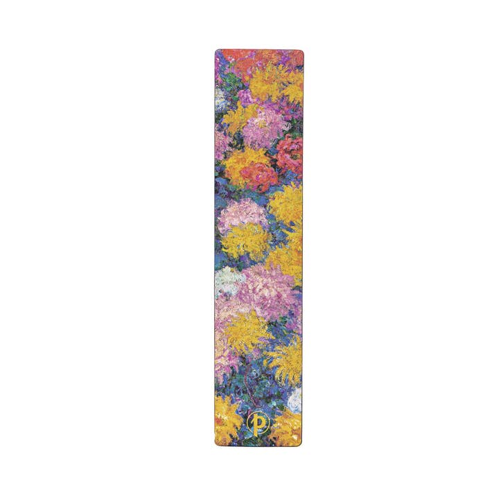 Chronicle Books - Wholesale Bookmark - Paperblanks Monet's Chrysanthemums Bookmark