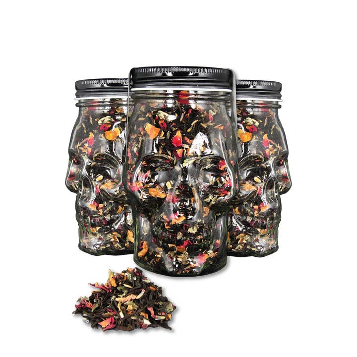 Valhalla Tea Company - Wholesale Loose Tea - Santa Muerte | Earl Grey | Raspberry, Lavender, Rose | Black