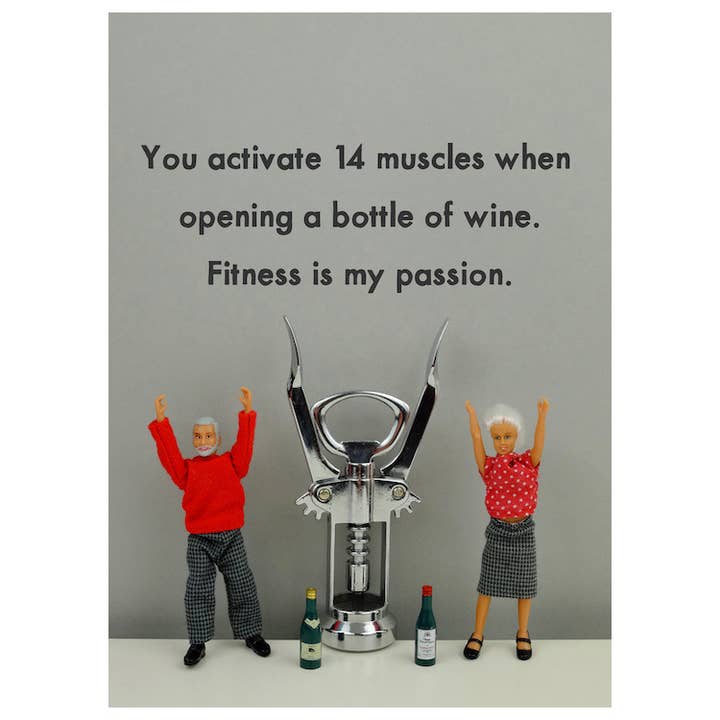 Best Seller General | Fitness Passion | Card for Him and Her for wholesale by Bold & Bright