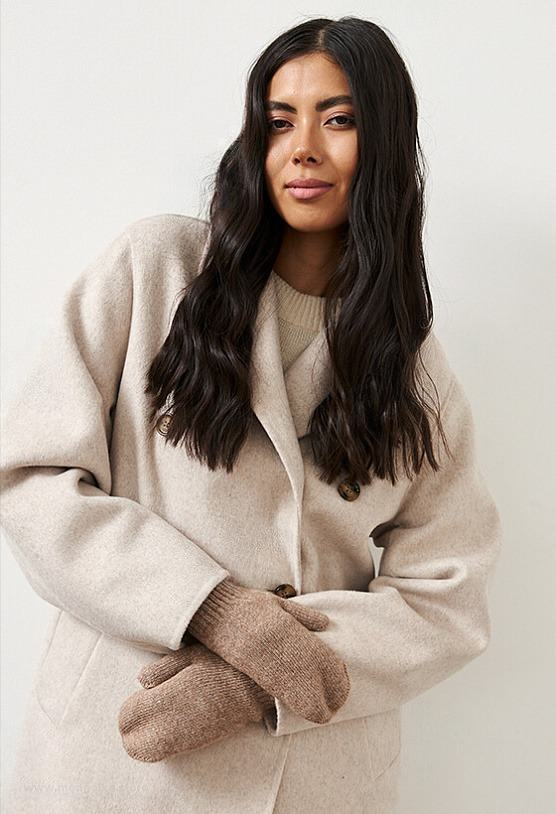 Mongulai - Wholesale Mittens - Women's - Brown Wool Adult’s Mitten7