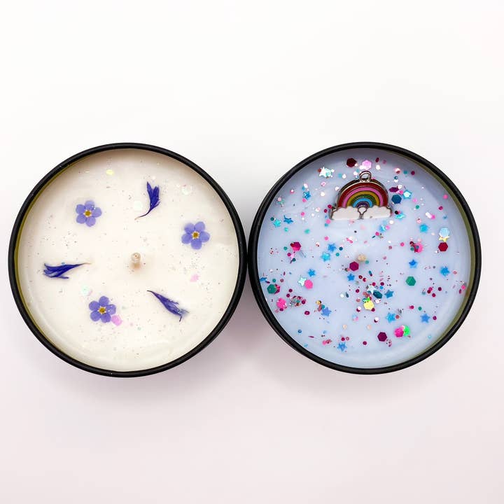 Sienna Blue Handmade – wholesale Jar/filled candle – Baby loss awareness candle