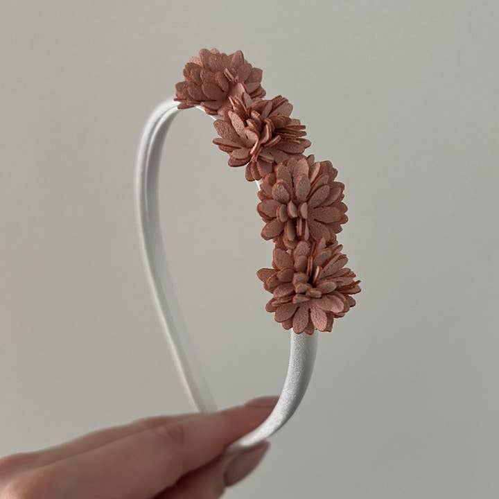 Haarreif - Rosa | Blümchen - HipByLynn für den Großhandel von HipByLynn