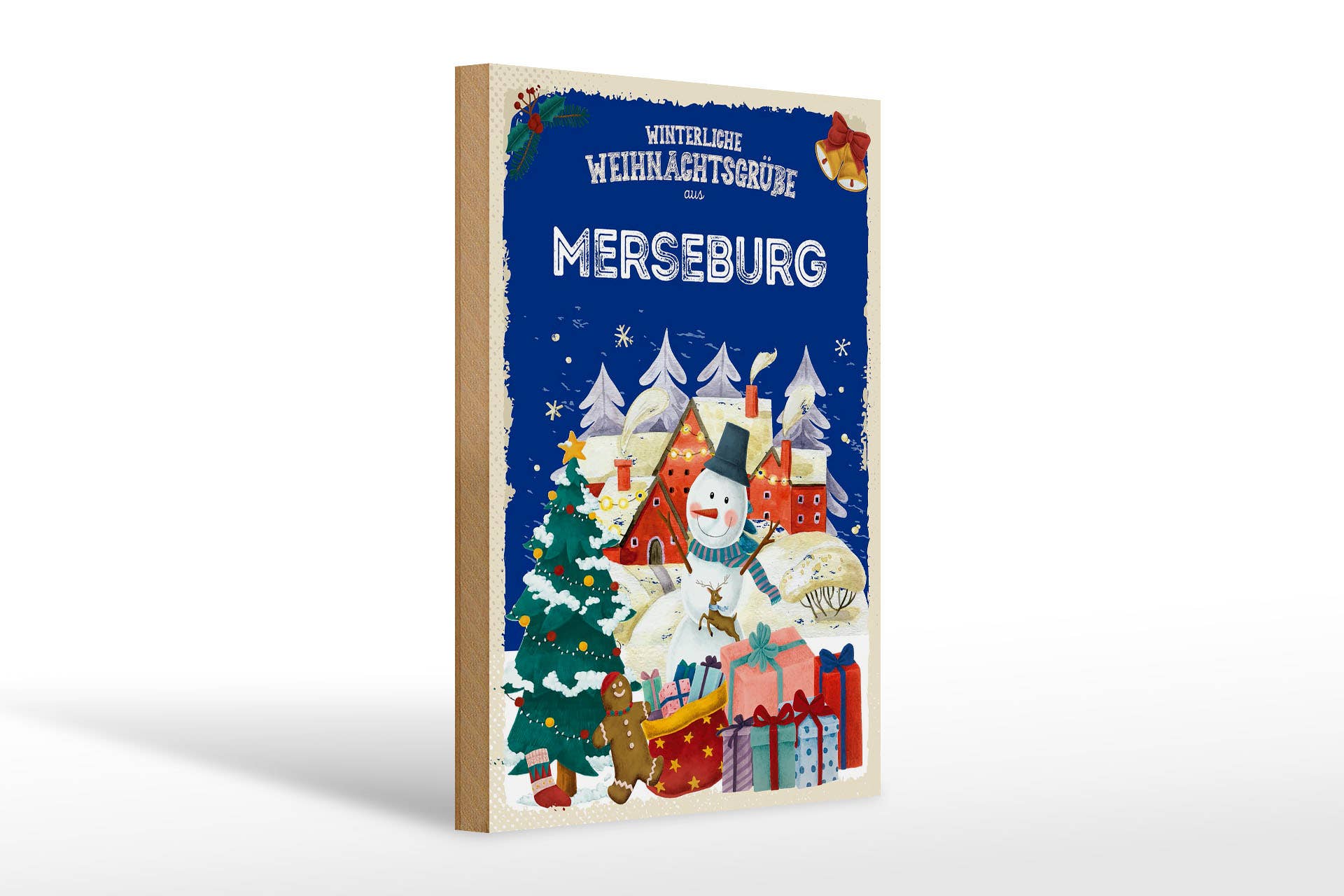 Femer - Wholesale Sign - Merseburg Christmas Greetings Wooden Sign 20x30cm0