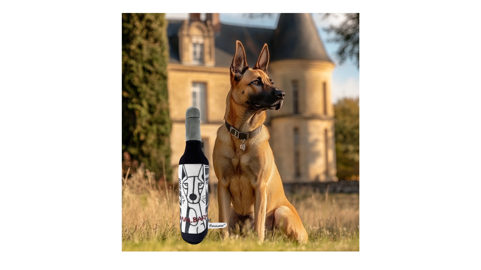 Pawcasso – Peluche - Cão por atacado – Malbark4