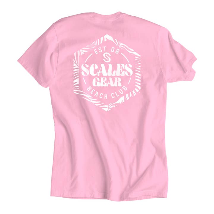 Beach Club Premium SS Tee for wholesale by Scales Gear