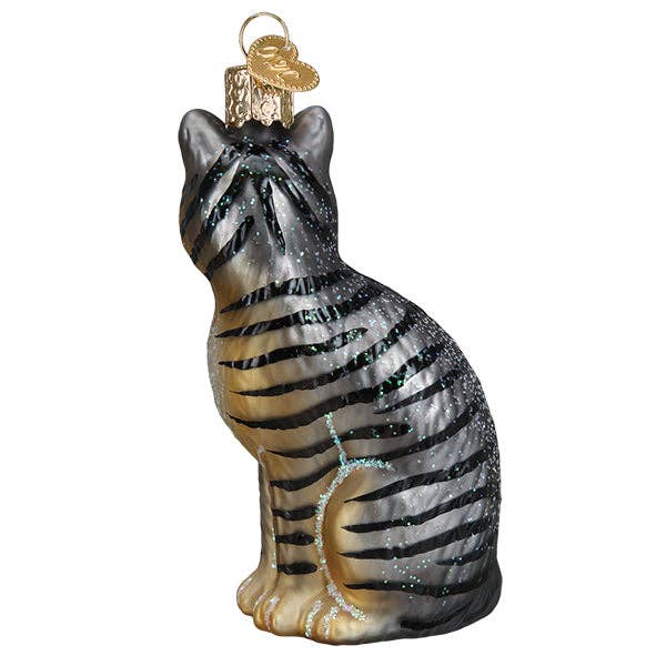 Old World Christmas - Wholesale Ornament - Tabby Cat Ornament2