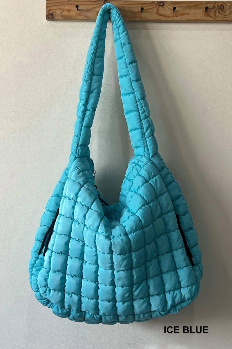 42POPS - Wholesale Tote Bag - Women's - `.Oversized Quilted Carryall Crossbody Bag15