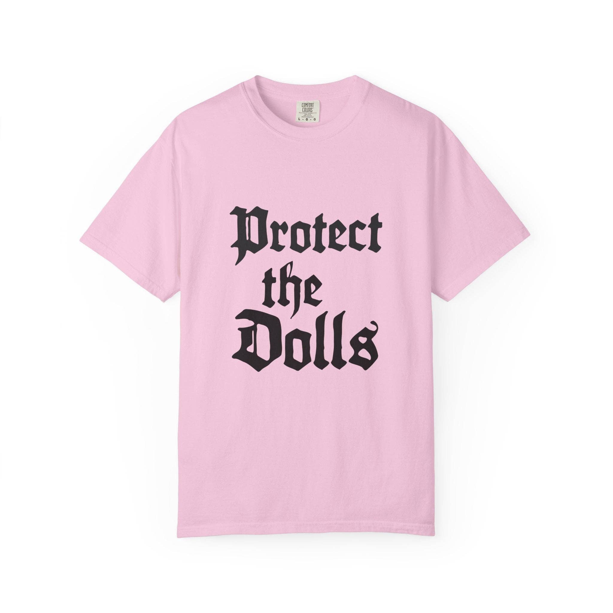 Kennidi Co. - Wholesale Screen Printed T-Shirt - Women's - Protect The Dolls Old Style Comfort Colors T-shirt8