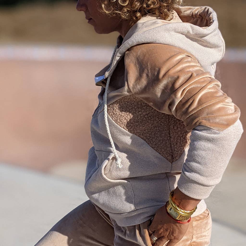 Super Bison – Hoodie – Mulher por atacado – Molde de casaco com capuz e fecho Dancing do 32 ao 528