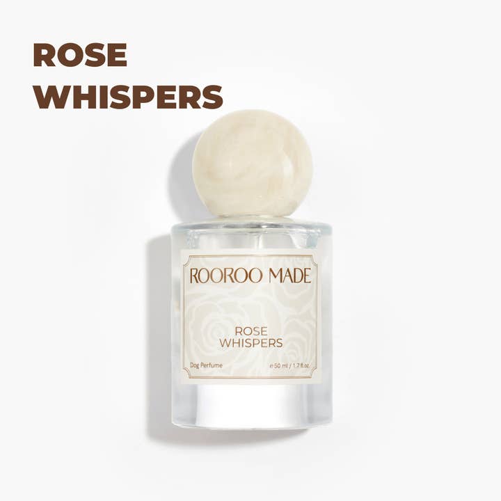 ROOROO MADE – Engroshandel Kæledyrsspray – Hund – Parfume til hunde | ROSE WHISPERS