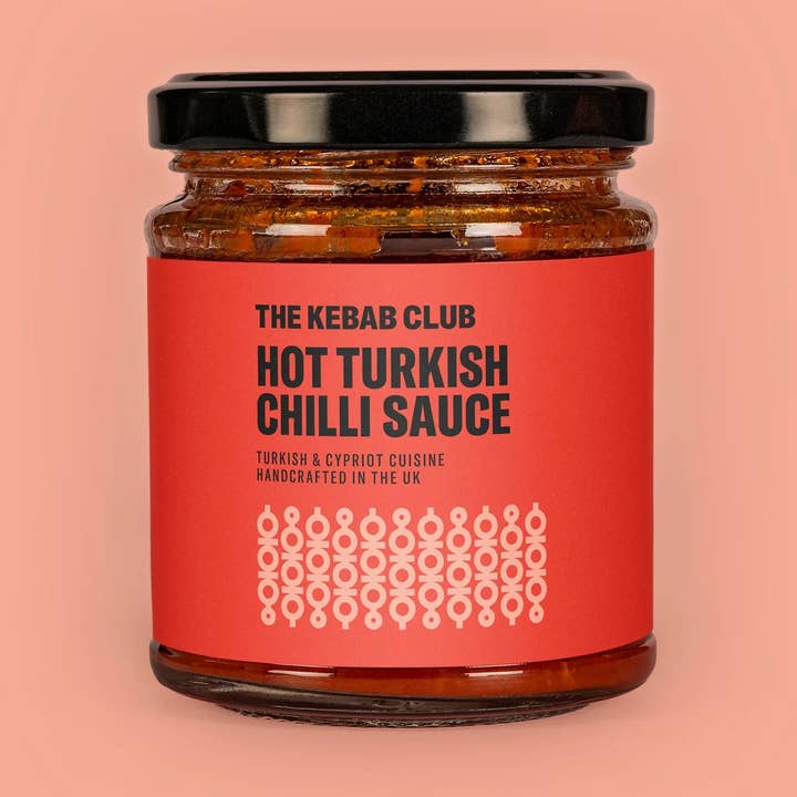 Varm tyrkisk chilisauce for engroshandel hos The Kebab Club