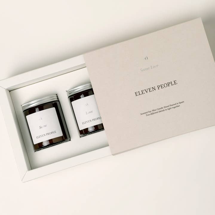 ELEVEN PEOPLE – Großhandel Kerze im Glas / gefüllte Kerze – Gleiches Liebe Kerzenpaket
