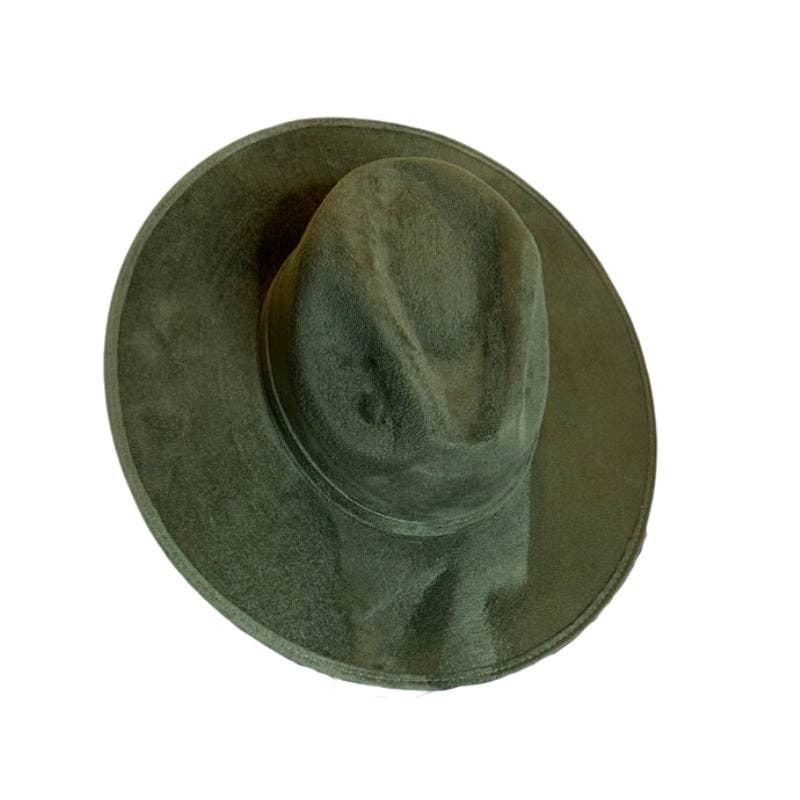 Nati Natash – wholesale Fedora - Unisex – Rancher Vegan Suede Hat 14