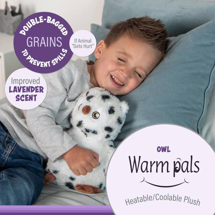 1i4 Group - Wholesale Stuffed/Plush Toy - Kids & Baby - Oliver Owl Warm Pal1