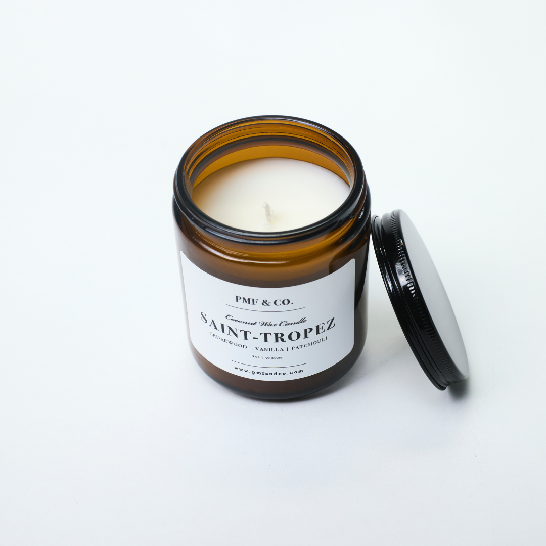 Pardon My French & Co - Wholesale Jar/Filled Candle - SAINT TROPEZ CANDLE2