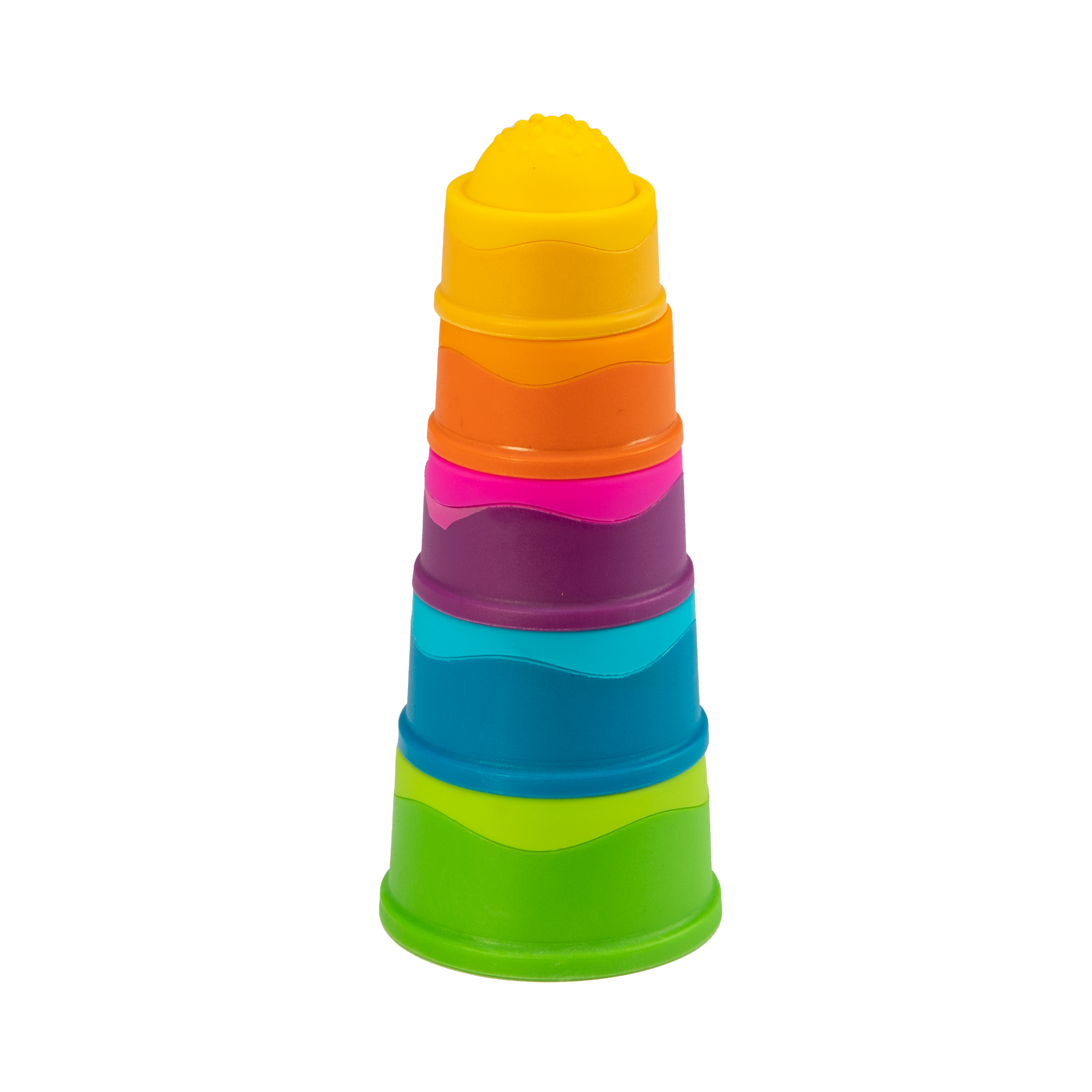Fat Brain Toy Co. - Wholesale Stacking Rings Game - Baby - Dimpl Stack5