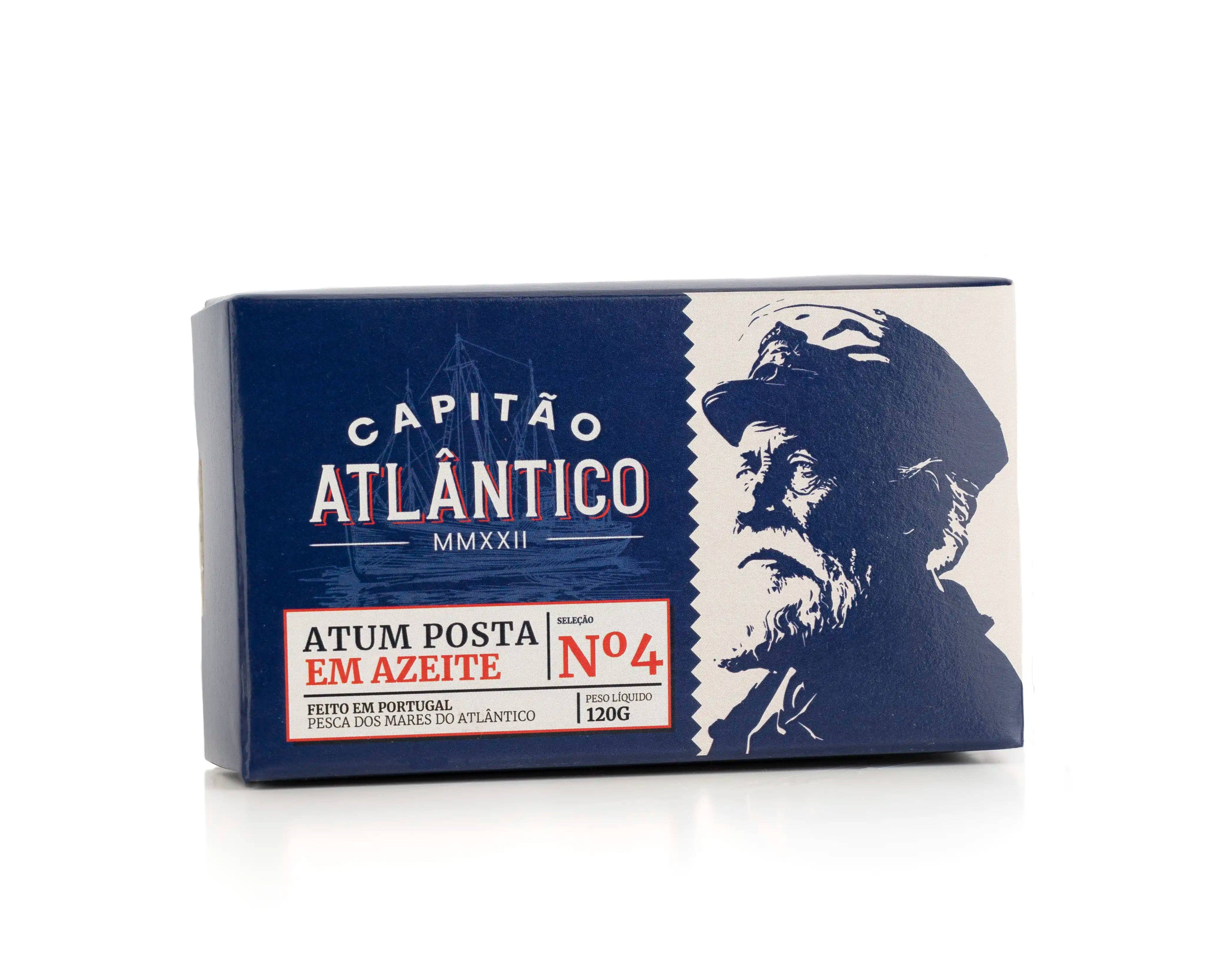 Capitão Atlântico - Wholesale Tinned Fish - Tuna Steak in Olive Oil - Atlantic Captain1