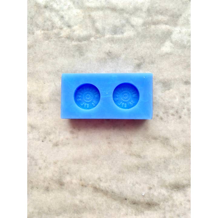 EllaRaeMouldsVinyls - Wholesale Craft Supplies - Winchester Bullet Stud Earring, Silicone Mould2