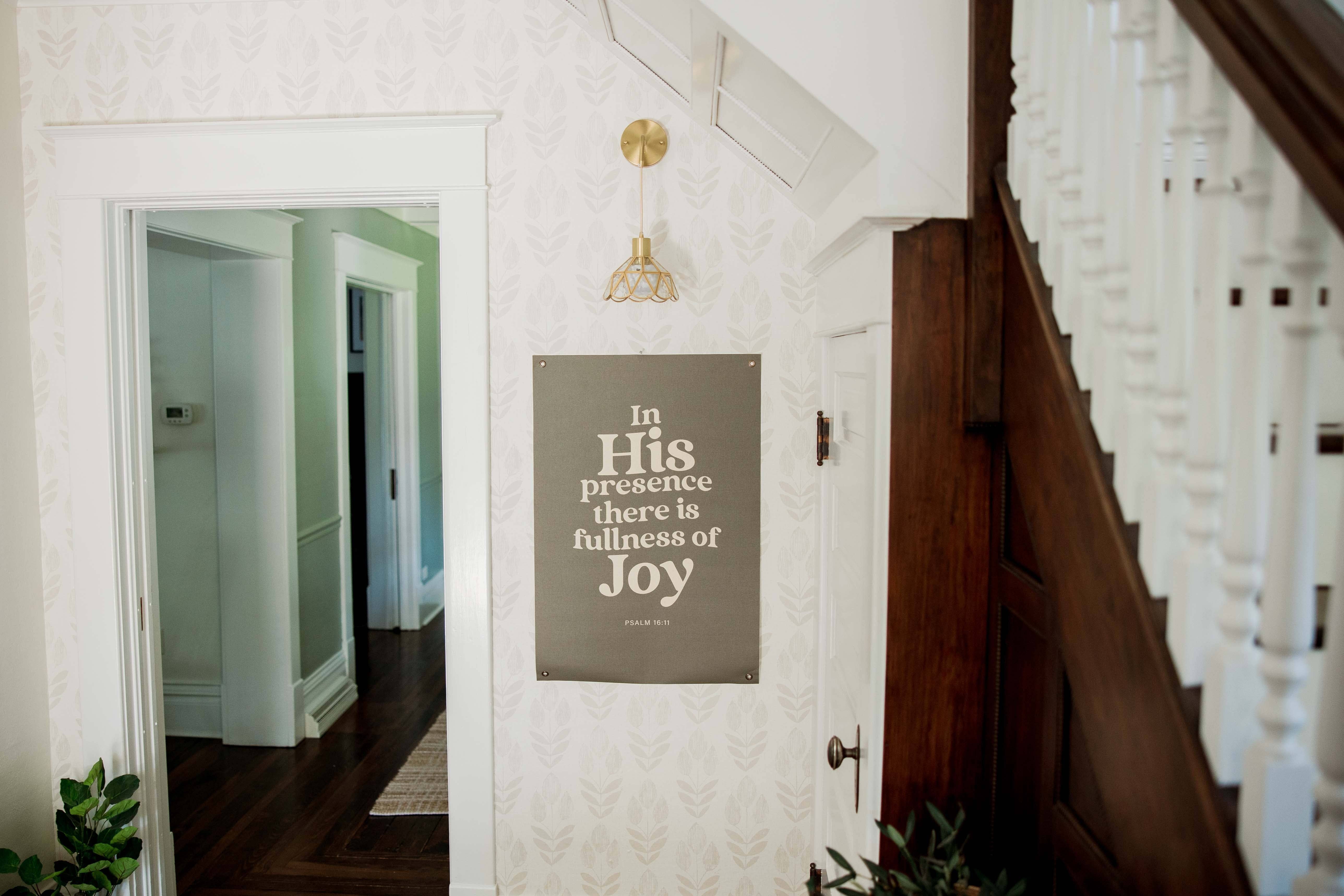Joyfully Said - Wholesale Banner - In His Presence | Canvas Banner6