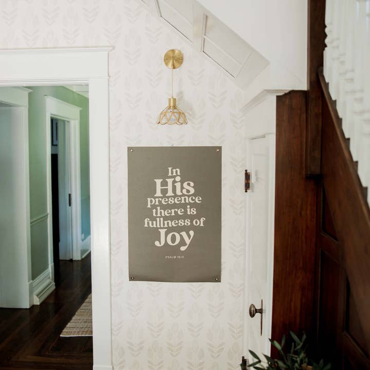 Joyfully Said - Wholesale Banner - In His Presence | Canvas Banner6