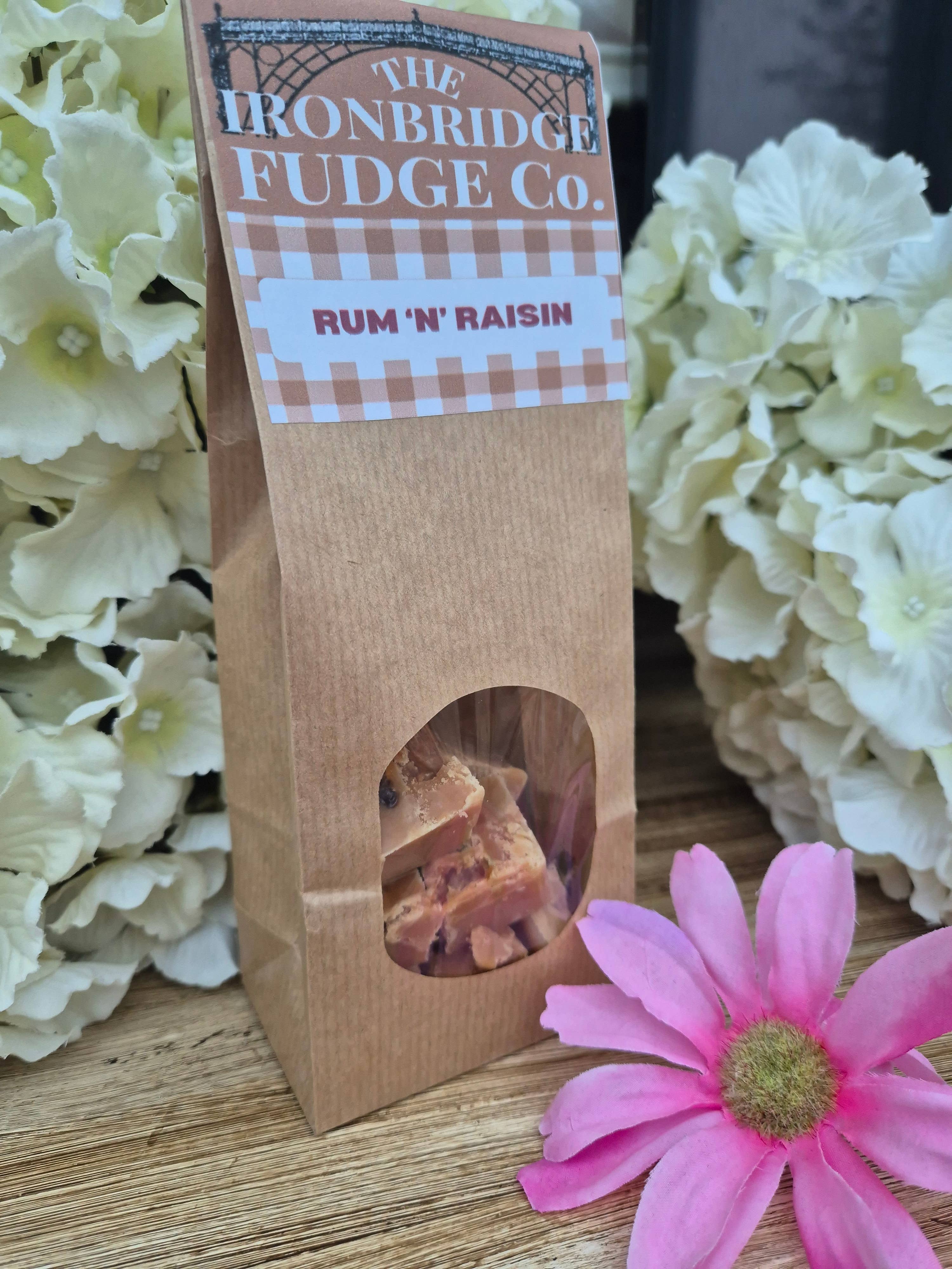 The Ironbridge Fudge Co. – wholesale Fudge – Rum n Raisin0