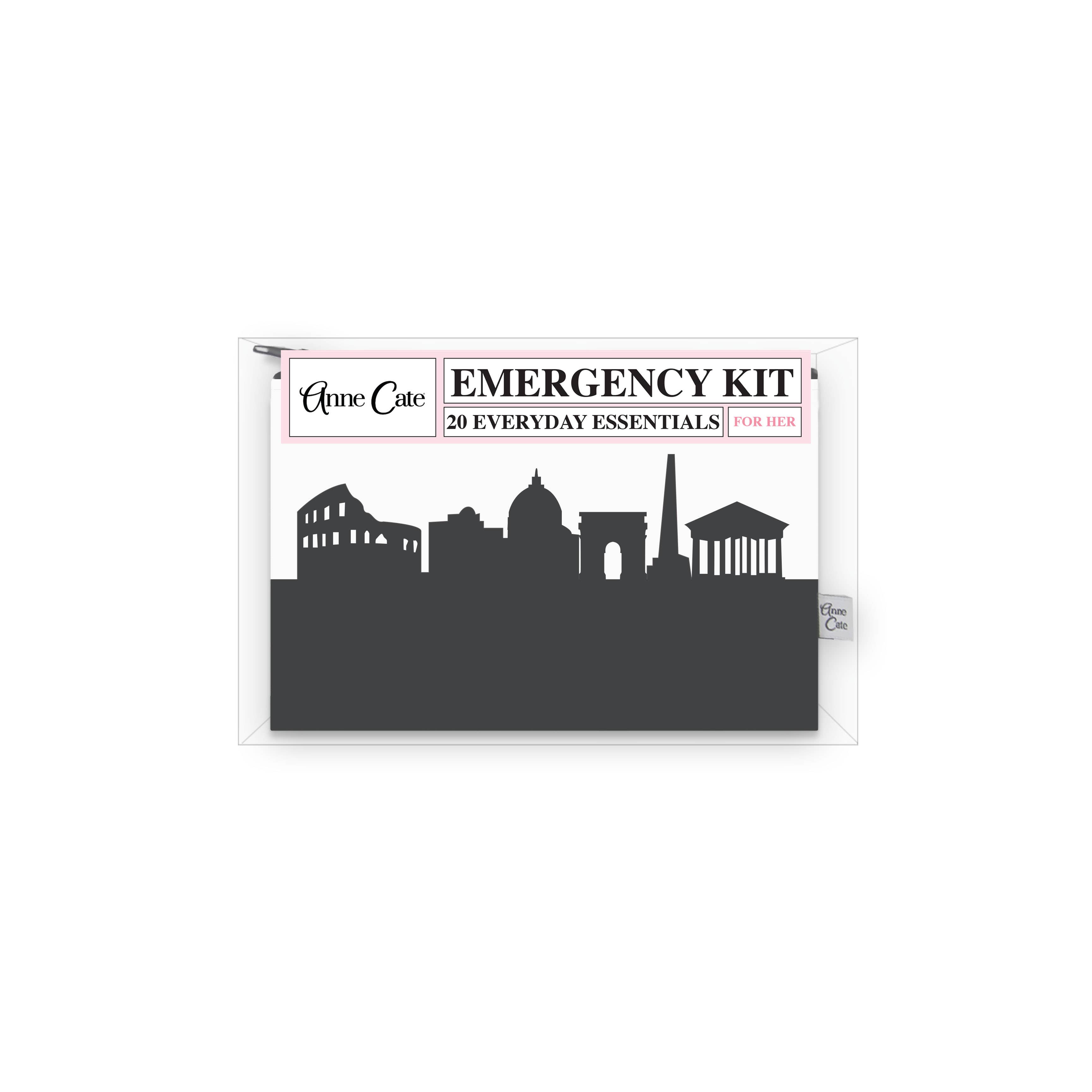 Anne Cate – wholesale Travel set – Skyline Mini Wallet Emergency Kit - For Her65