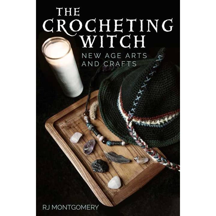 Crocheting Witch by RJ Montgomery for wholesale by Simon & Schuster