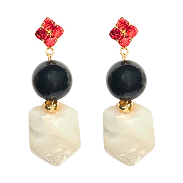 SANTA EARRINGS for wholesale by bijoux dell'anno