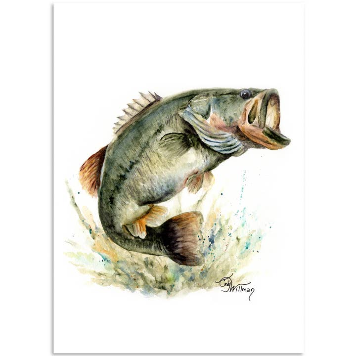 Largemouth Bass for wholesale by Moonlight & Grace