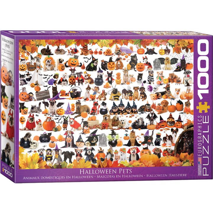 Eurographics Puzzles USA - Wholesale Puzzle - Adult - Halloween Pets