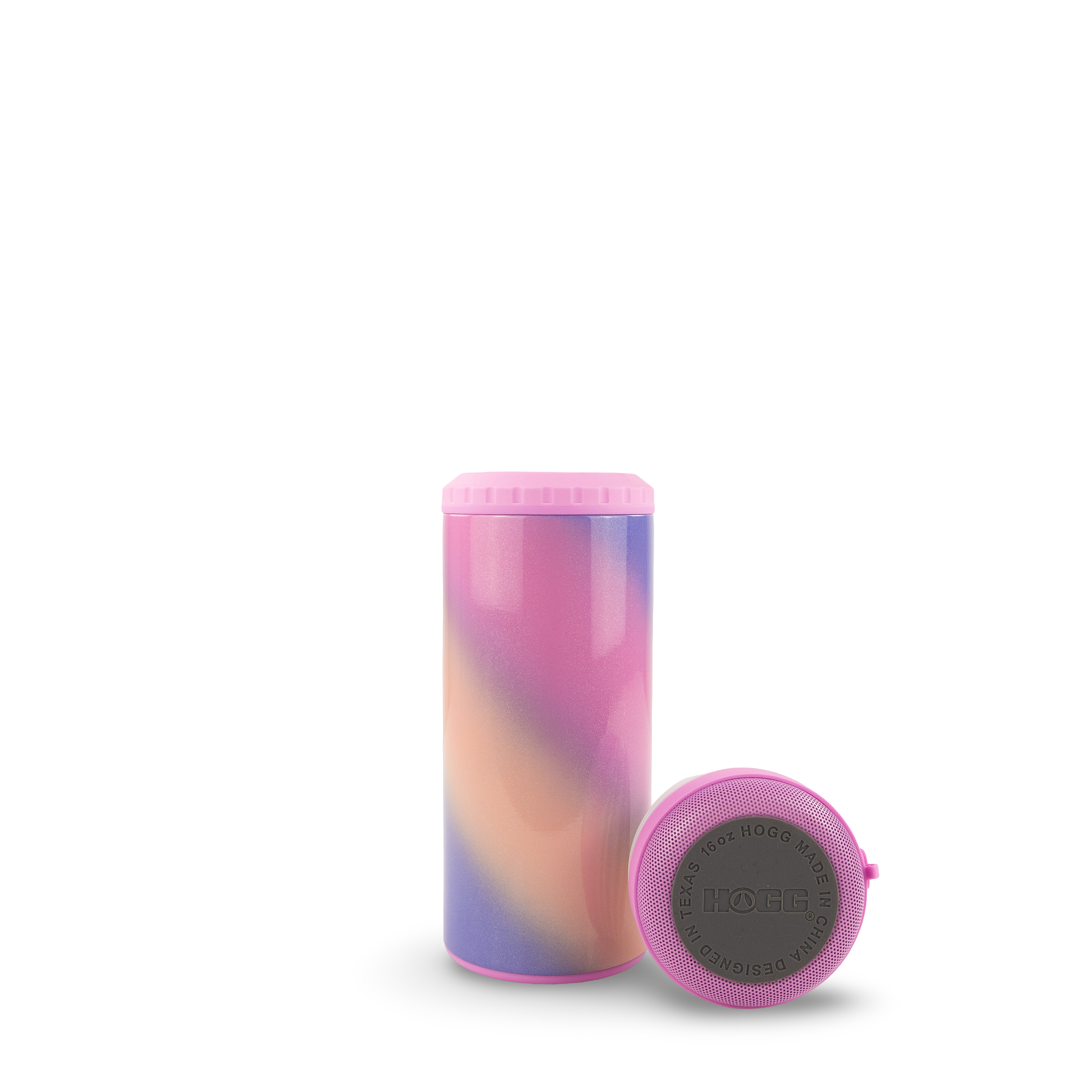 Hogg Outfitters - Wholesale Drink Huggers & Koozies - SUBLIMATION 4 in 1 CAN COOLER SPEAKER TUMBLER - Unicorn10